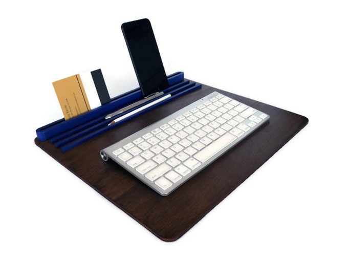 Modern Desk Organizer and Lap Tray for Tech Lover Gifts!