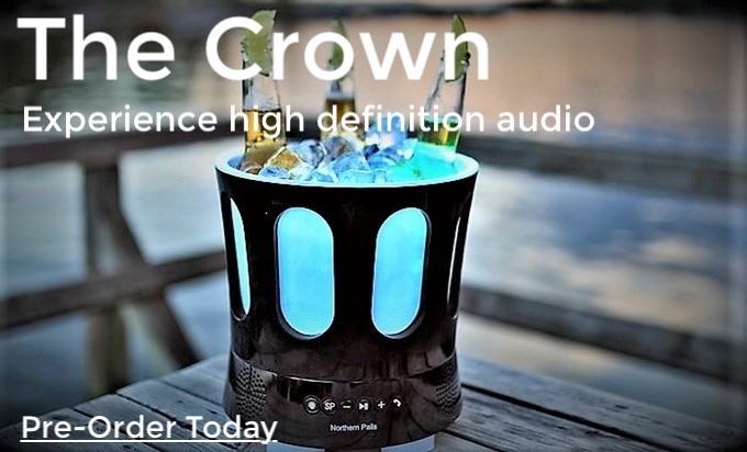 The Crown Bluetooth Speaker with High Definition 360 Degree Sound