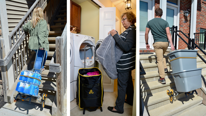 UpCart® City: Take the Burden Down With the Best Stair Climbing Cart!